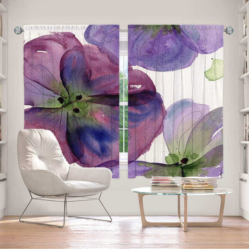 Rideau simple obscurcissant avec passe-tringle Delaughter, L 40 po x L 52 po