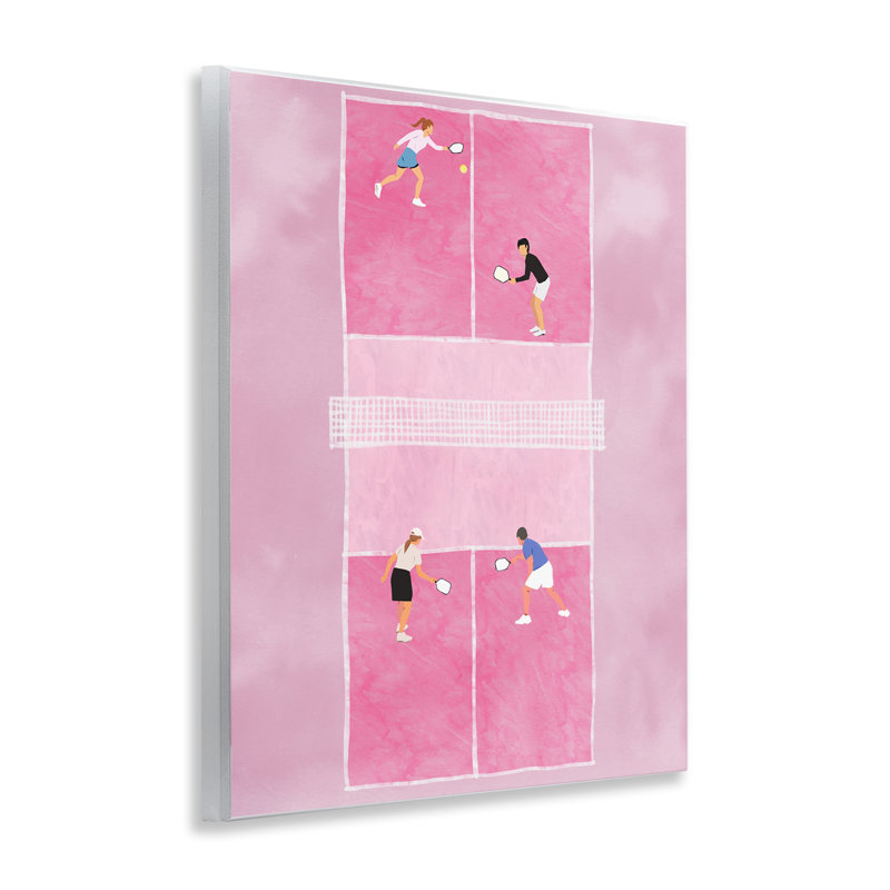 «Rose Pickleball Court» par Ziwei Li