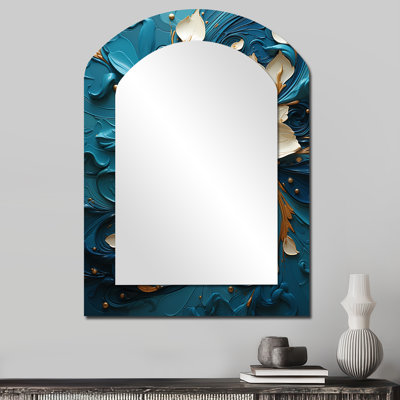 Majestic Motion Teal Spiral II - Abstract Abstract Spirals