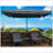 Mosaab 120 " W Rectangular Tilt and Adjustable Height Market Umbrella with Crank Lift-97750692