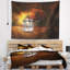 Abstract Polyester Tapestry-28505621