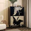 Commode d'appoint de rangement moderne à cinq tiroirs