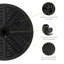 4.8 Lb. Plastic Free Standing Umbrella Base