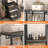 39.5'' - 65.5" W Closet System with Drawers and Hanging Rods-2106398847