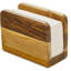 Manada™ Clear Shield Teak Napkin Holder