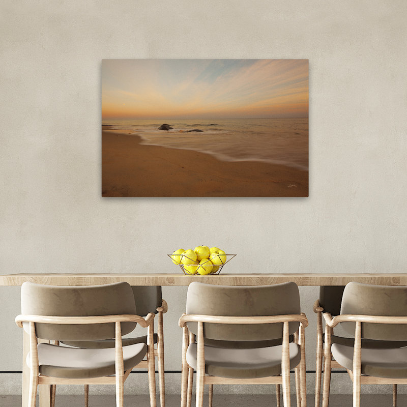Sable tranquille couleur bleu contemporain bleu gris blanc plage brun, H 36 po x l 24 po