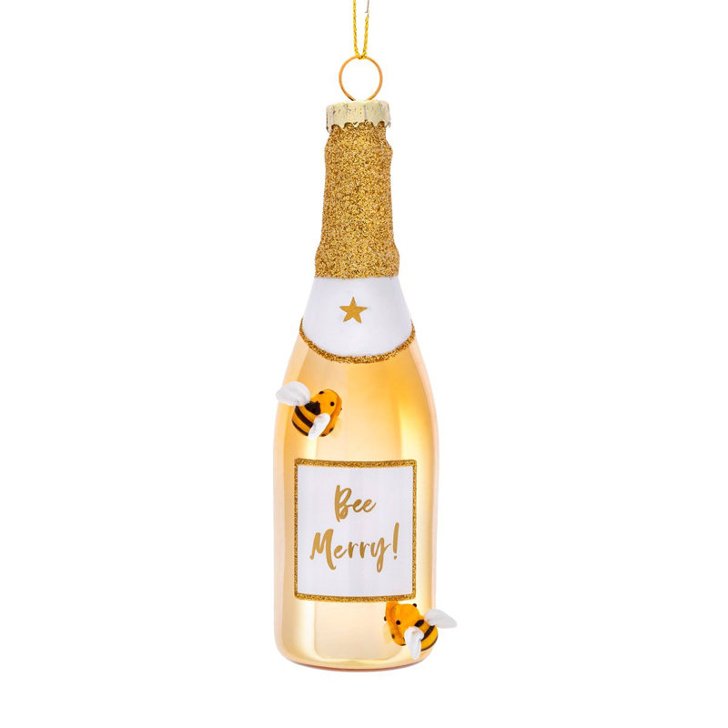 12.5cm Handmade Glass Hanging Figurine Ornament