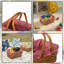 Wood Picnic Basket , Service for 1-1524251848