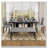Modern Tufted Linen Dining Bench-82056843