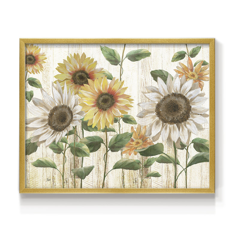 Sunflower Surprise -Framed Print - Restickable