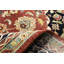Tapis oriental rouge à motif floral Chobi 9 x 12
