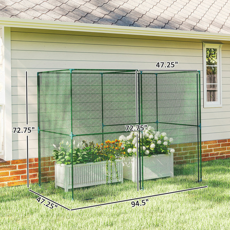 Protecteurs de plantes, cage de jardin