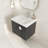 Martellish 24'' Single Floating Bathroom Vanity with 2 Soft Close Doors and Ceramic Top-1839377332