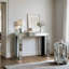 Mirrored Glass Console Table For Entryway Hallway Living Room Furniture