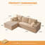 Corduroy Sofa-126450378-126450382