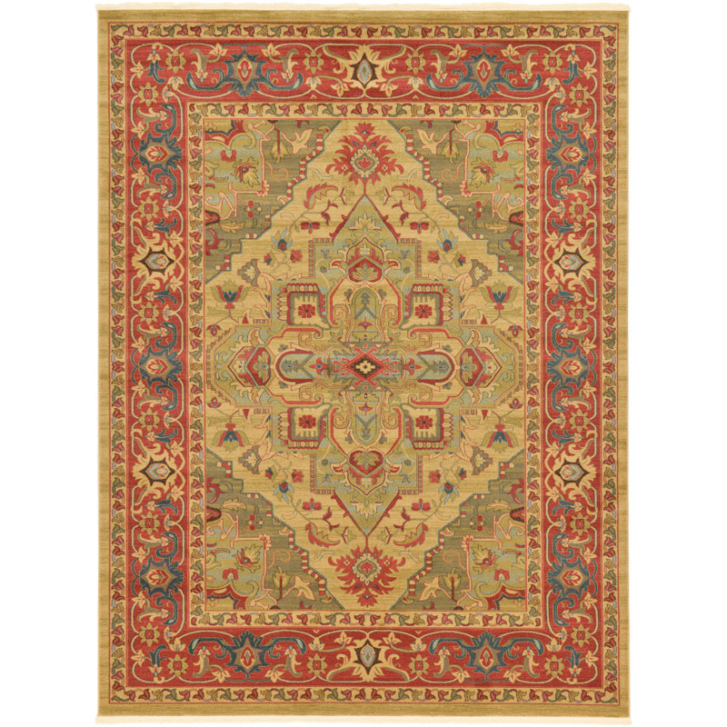Eesi Floral Indoor Rug, Rectangle 9' x 12'2"