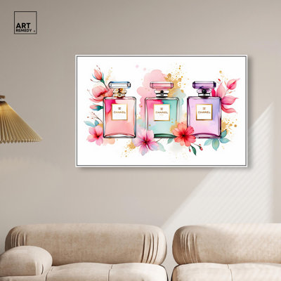 Trio de fragrances sur toile, Art Remedy
