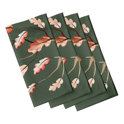Chattie Wild Oak Leaves Napkins