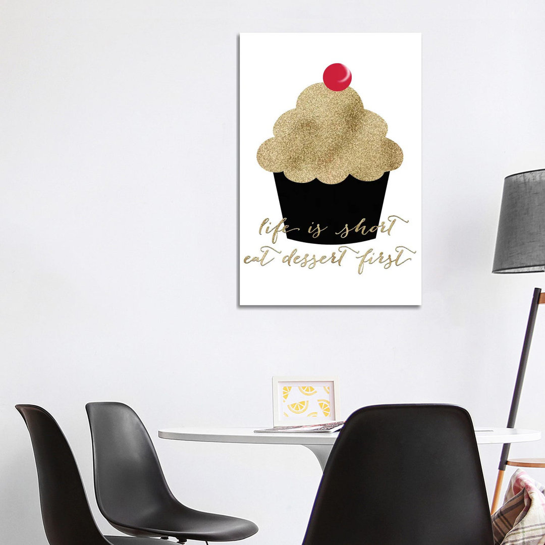 Eat The Cupcake von Blursbyai - Galerie-verpackte Leinwand Giclée