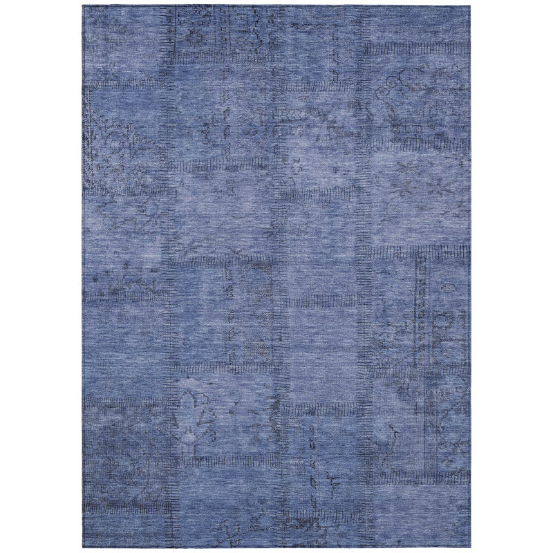 Refat Patchwork Indoor / Outdoor Rug, Rectangle 2'6" x 3'10"