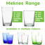 Nicola Spring - 215ml Meknes Tumbler Glasses - Set of 6 Hand-Blown Recycled Glassware-62277751