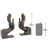 Divine Offering Sculptural Bookends