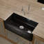Évier de cuisine en granite L 33 po x l 18 po