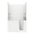 Tucson 60'' x 30'' Fiberglass Bathtub with Faucet-23011314-23011315
