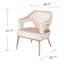 Chaise d'appoint rembourrée