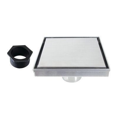 Kingston Brass Watercourse 6" Square Shower Drain