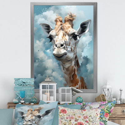 " Blue Giraffs In Harmony "