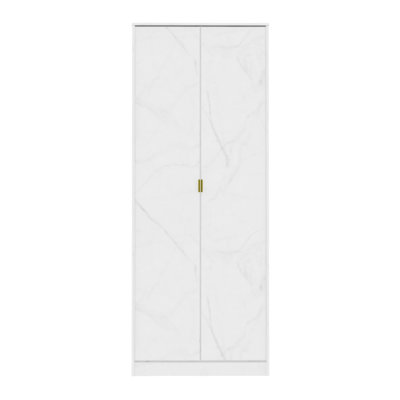 Fully Assembled 2 Door Wardrobe