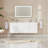 Valenti 60 " W Wall Mounted Wall Mounted 1 Single Double Vanity Bathroom Vanity With Resin Top