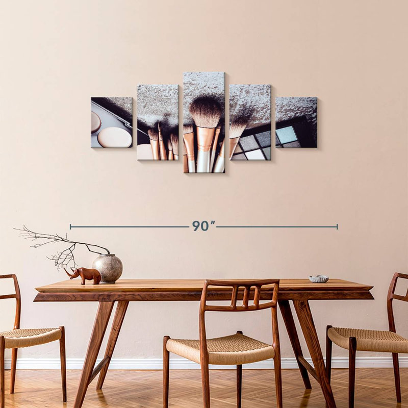 Makeup Basics, 34" H x 74" W