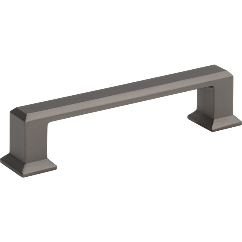 Brushed Nickel 4 1/2" Transitional Bar Pull Handle
