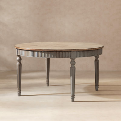 Imarah 55" Reclaimed Wood Round Dining Table