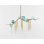 Lustre suspendu en laiton 12 lumières-90810323-90810335-90810347