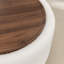 Table basse ronde avec rangement Pietsch-265939295