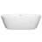 Mermaid 71'' x 33.5'' Soaking Acrylic Bathtub-40042728