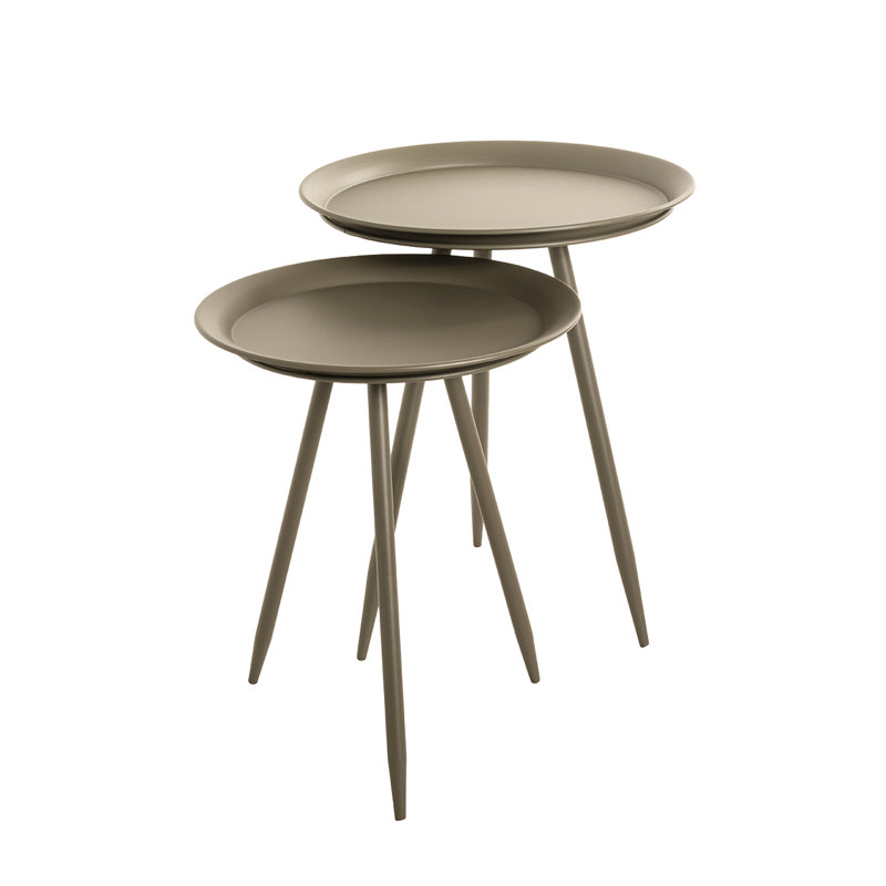 Orion 3 Legs End Table, Green