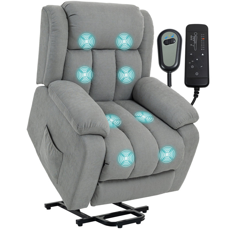 Analiesa Massage Chair, Light Grey