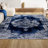 Rosalia Cottage Medallion Navy/Ivory Rug-2127369326