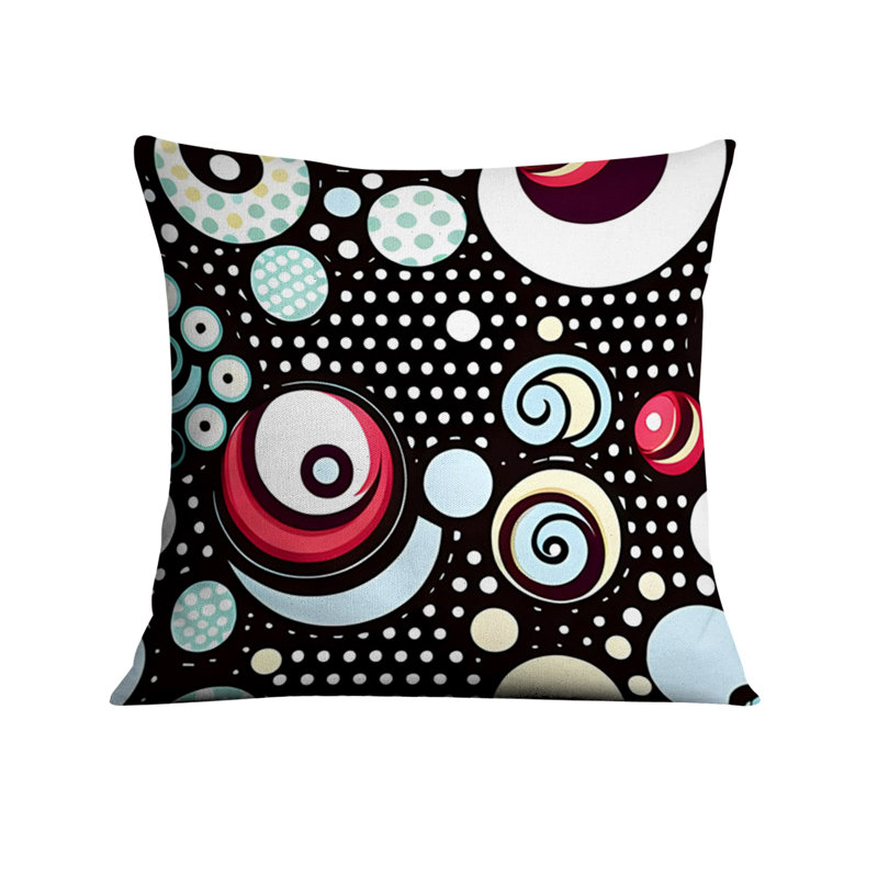 Coussin décoratif, Housse de coussin seulement - sans coussin, H 16 po x l 16 po