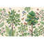 Papier peint botanique, oiseaux, papillons amovibles, décoration murale-614970136-614970118