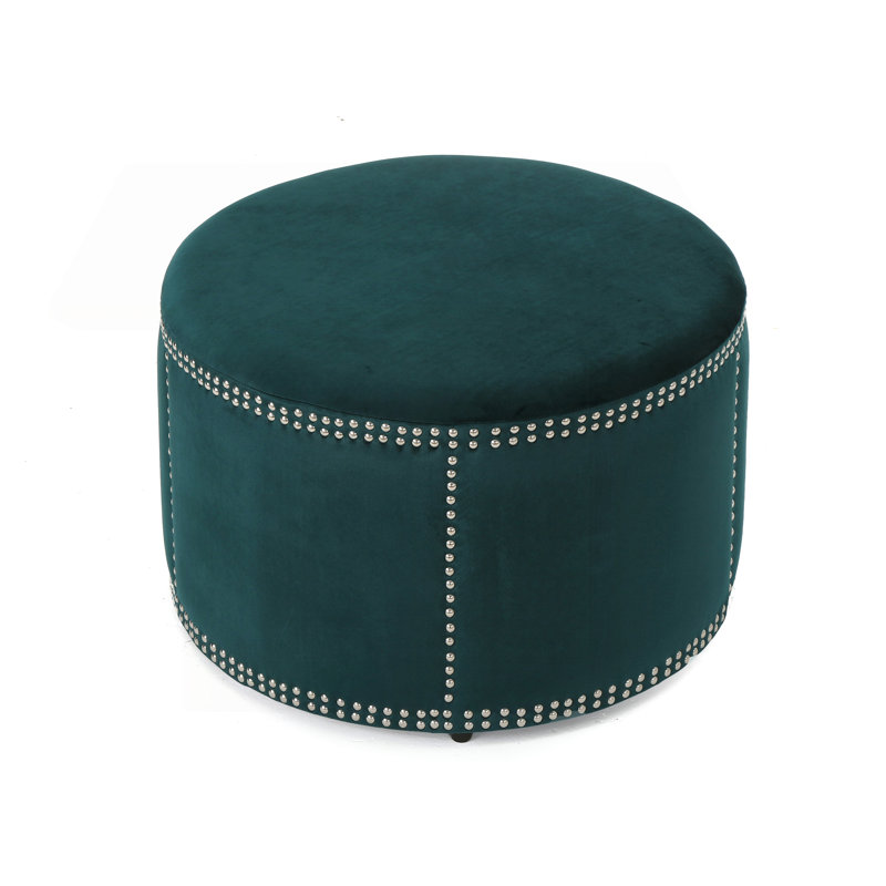 Loree Velvet Ottoman