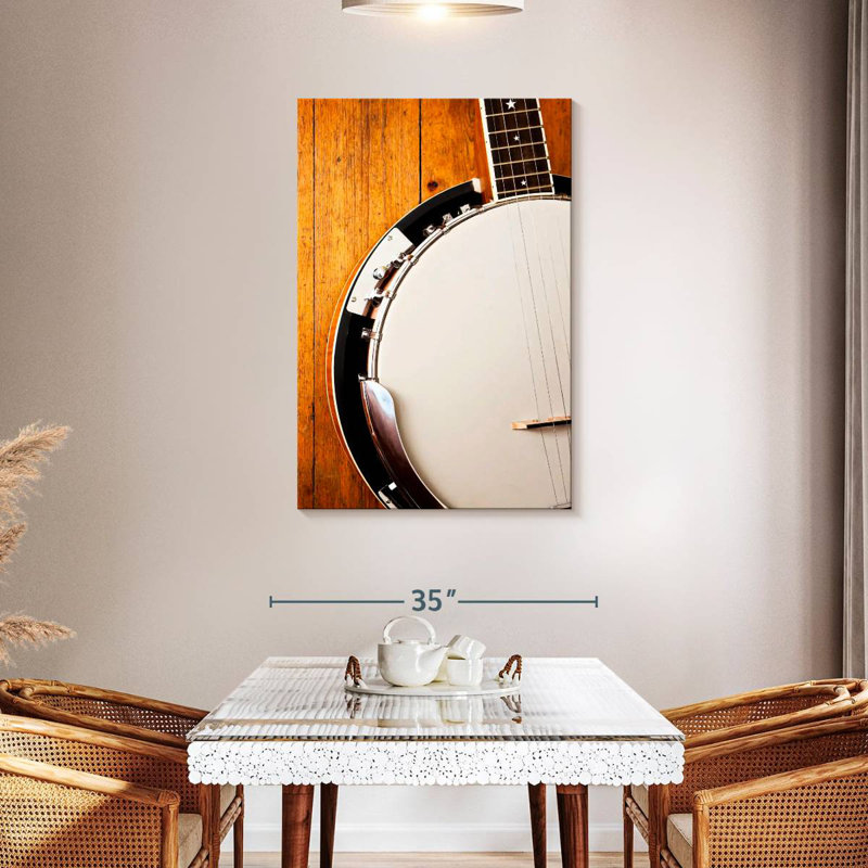 Abarca Rustic Banjo, 45" H x 30" W