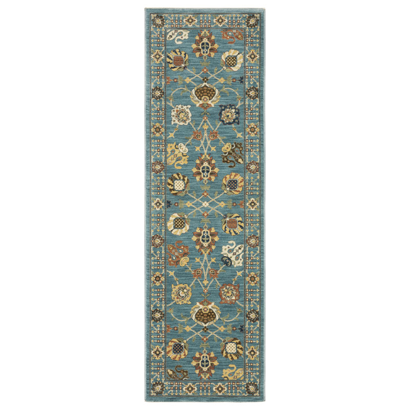 Floral Indoor Rug, Runner 2'3" x 7'6"