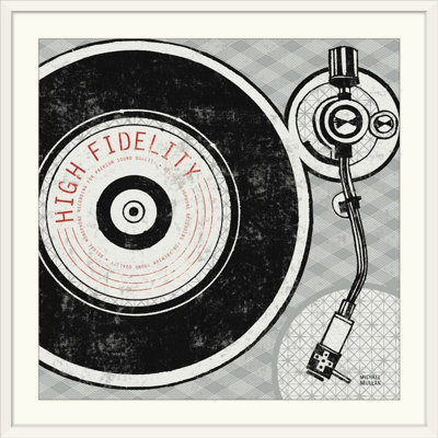 «Belldas Vintage Analog Record Player» par Michael Mullan, impression