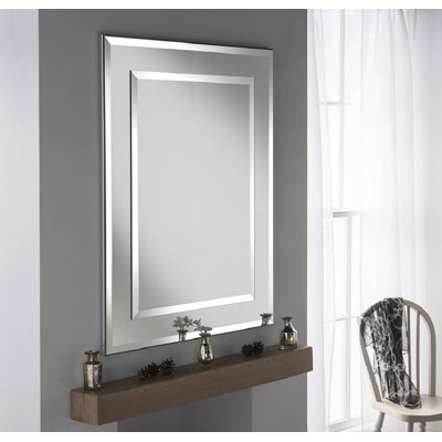 Patrickson Glass Flat Wall Mirror
