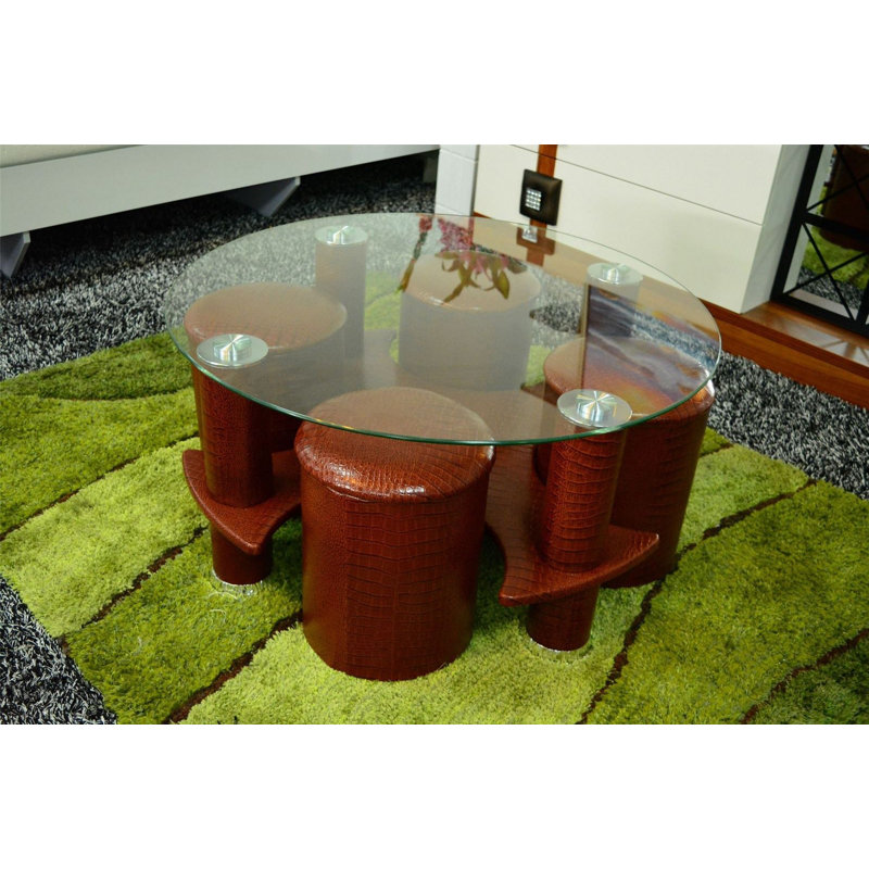 Mountville Sled Coffee Table, Brown